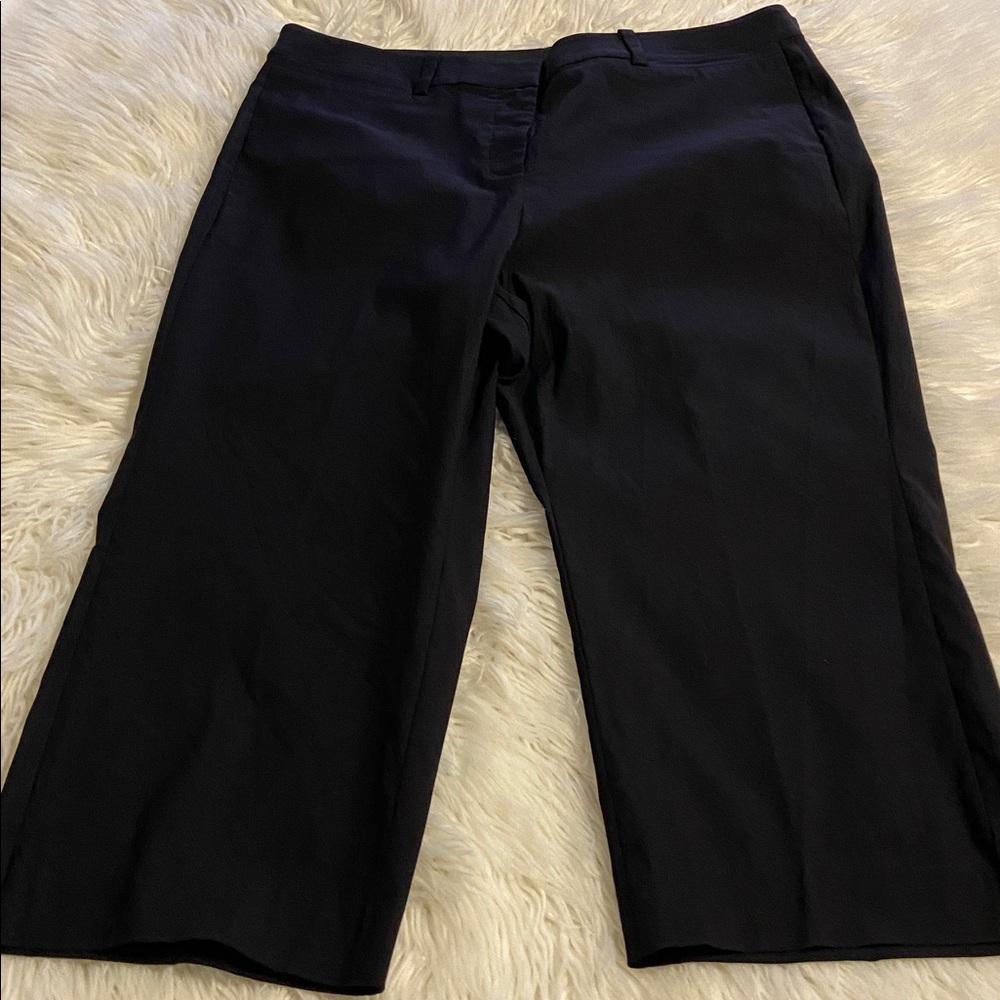 Lane Bryant Stylish Black Slim Capri Pants size 20P brand new inseam 20” - Picture 6 of 8